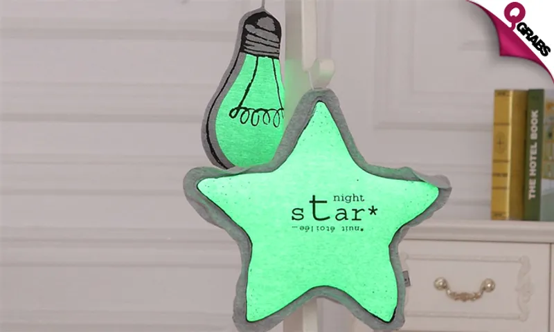 Glow-in-the-Dark Stuffed Cushions!